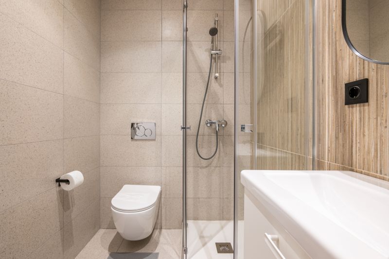 Compact Shower with Niche